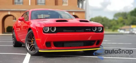 2019 Dodge Challenger Srt Hellcat Redeye z USA, uszkodzony, nr VIN 2C3CDZL91KH615885